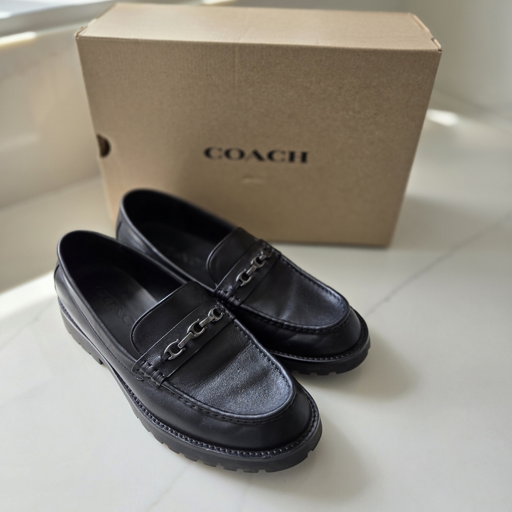 Coach Men's Black Brooks Loafer 9.5